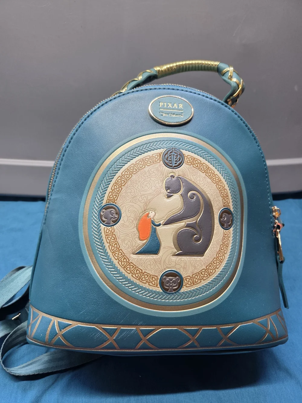 Our Universe Disney Pixar Brave DunBroch Family Tapestry Mini Backpack & Wallet